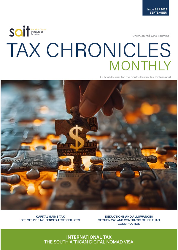Chronicles 2025_Tax Chronicles Issue 86 September