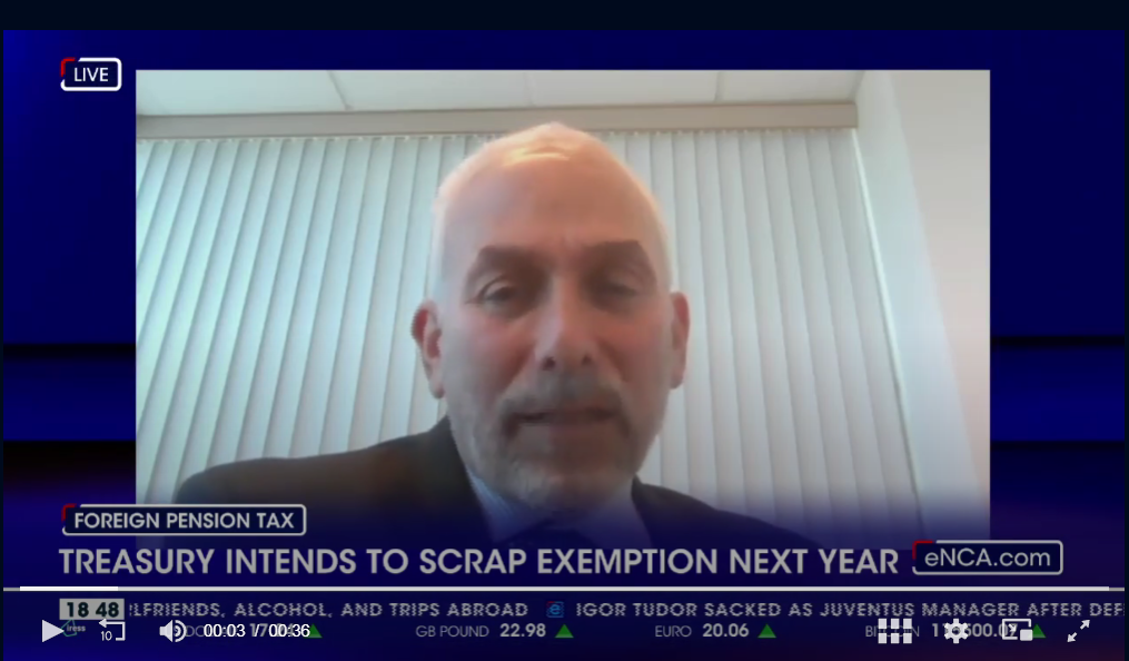 Treasury intends to scrap exemption next year