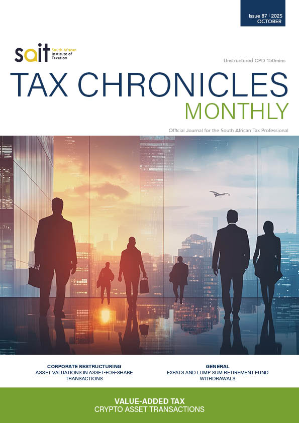Chronicles 2025_Tax Chronicles Issue 87 October